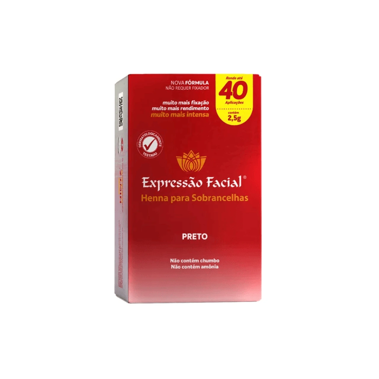 Hintz Cosmetics Facial Expression Henna For Eyebrows - BLACK 2,5g / 0.08 Oz