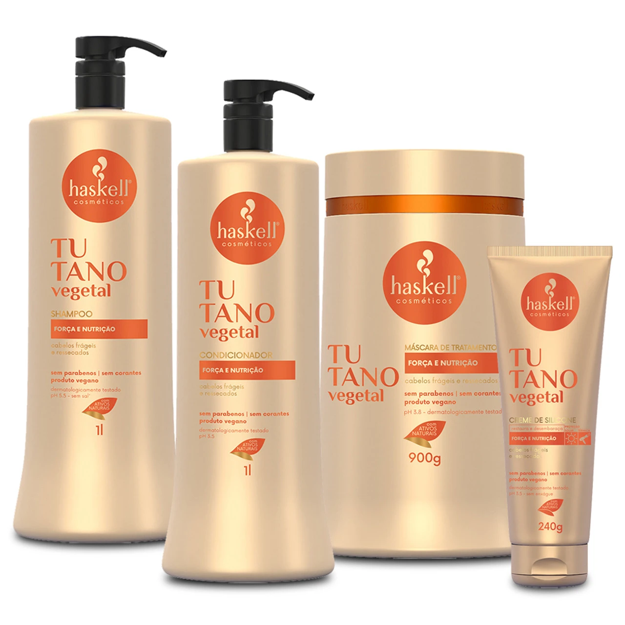 Haskell Complete Hydration Kit Tutano D-Panthenol For Fragile Hair