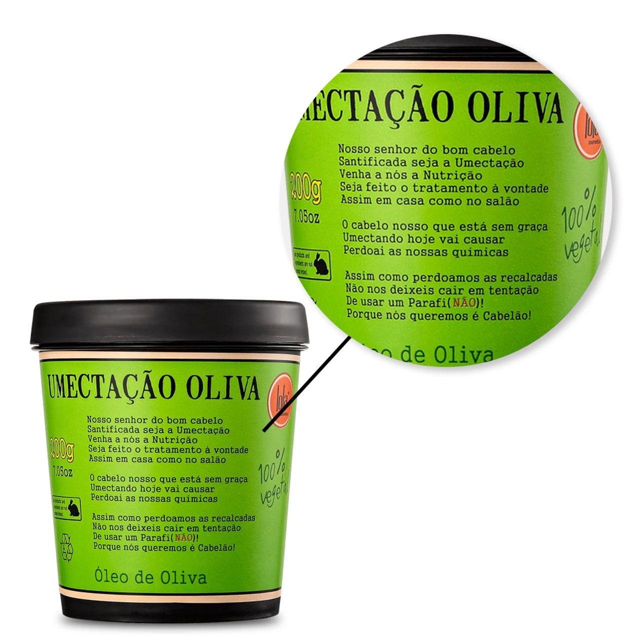 Lola Moisturizing Olive Nutrition Mask Damaged Hair 200g/7.05 Oz - Image 4