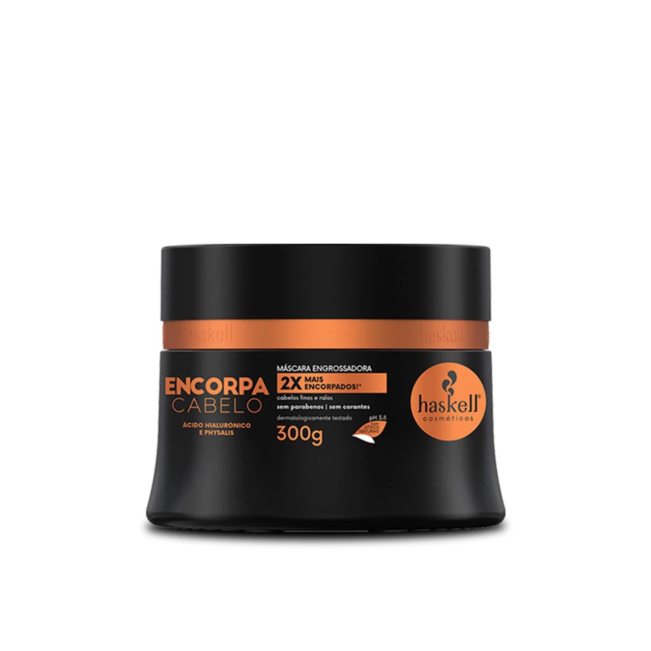 Haskell Encorpa Cabelo Engrossador Kit Shampoo Conditioner Mask Fluid Thick Hair Treatment - Image 4