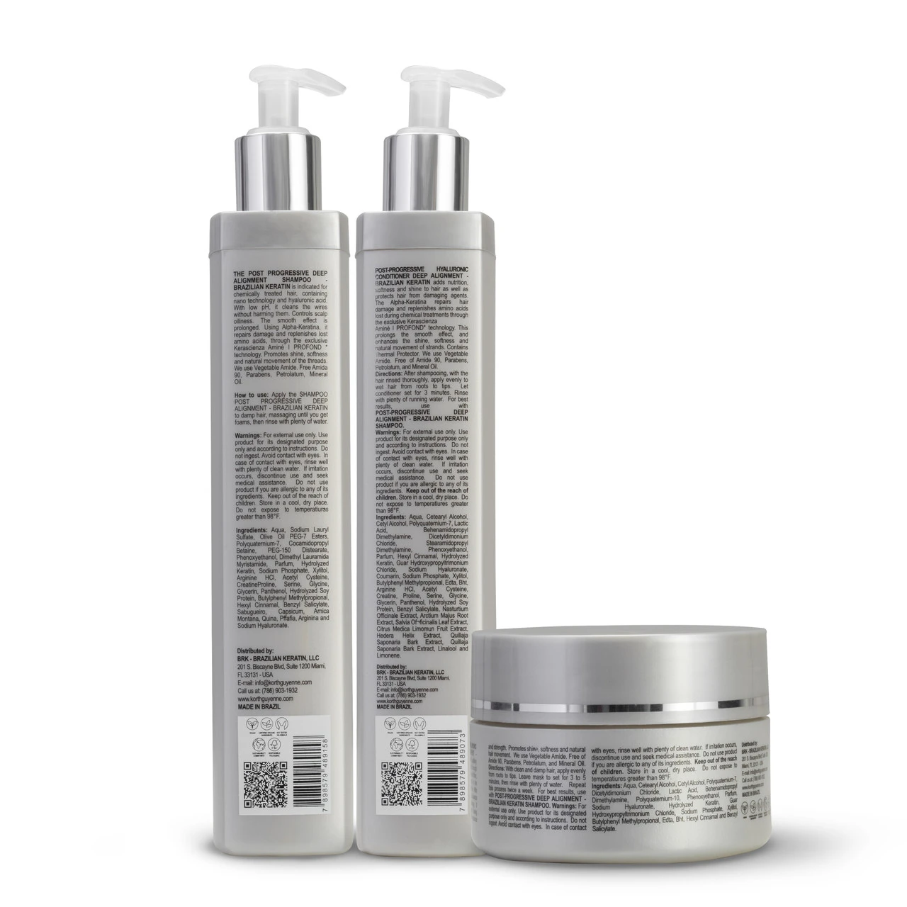 Kit Korth Guyenne Deep Alignment Shampoo Conditioner Mask Maintenance Hair Treatment 3 Products - Image 2