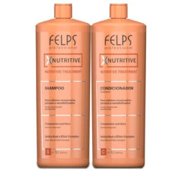 Kit Felps XNutritive Shampoo And Conditioner 2x1000ml/2x33.81 Fl.oz