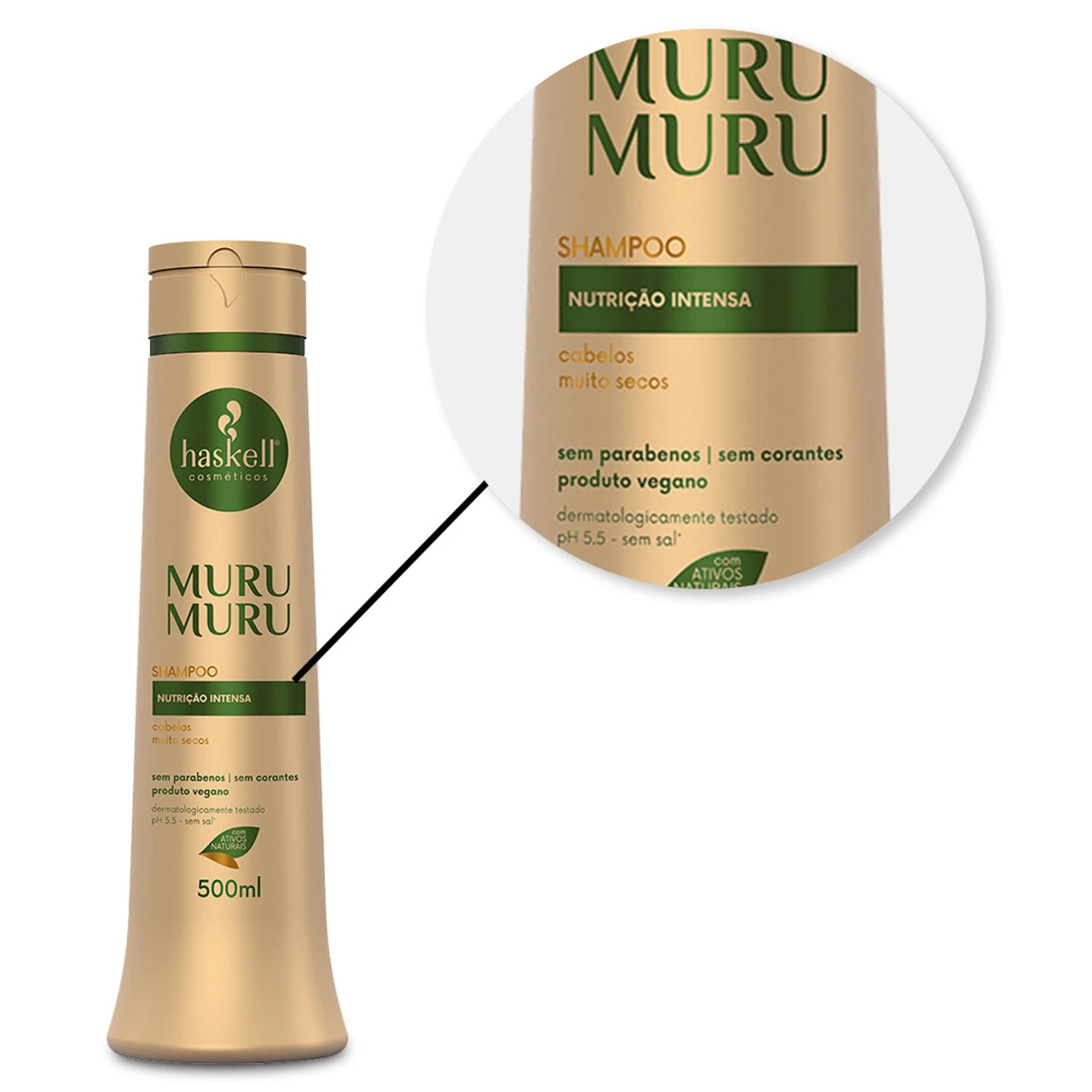 Haskell Murumuru Nourishing Shampoo 500ml/16.90 Fl.oz - Image 2