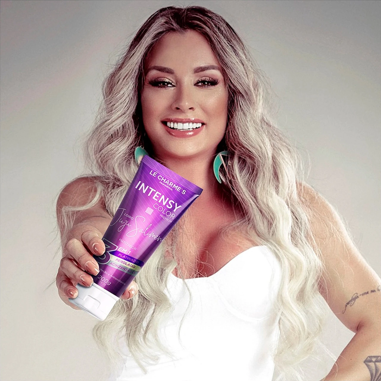 LĂ© Charmes Intensy Color Toner 3 In 1 Blonde Juju Salimeni 200g/7.05 Oz - Image 2