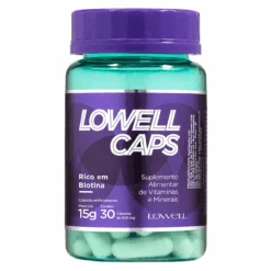 Lowell Caps - Growing And Strengthening Capsules Rich In Biotin 15g/0.52 Oz