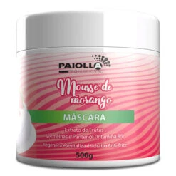 Paiolla Fruit Extract Strawberry Mousse Mask 500g/17.63 Oz