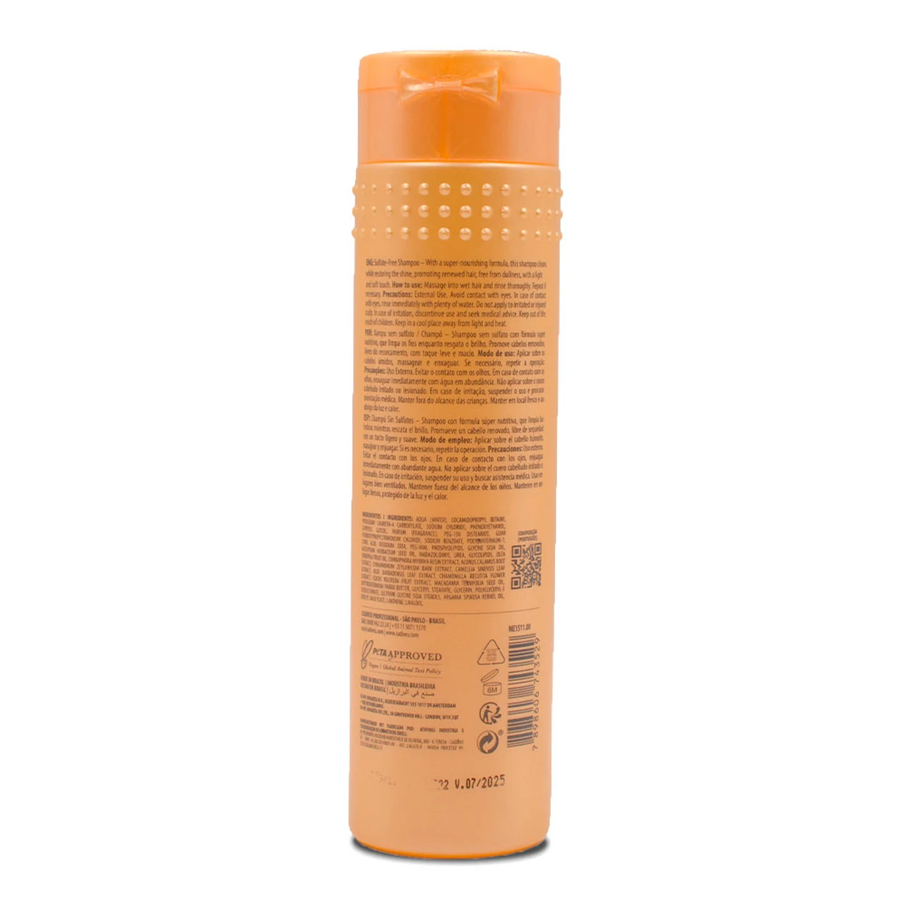 Cadiveu Nutri Glow Shampoo With Oil Elixir 250ml / 8.5 Fl.oz - Image 2