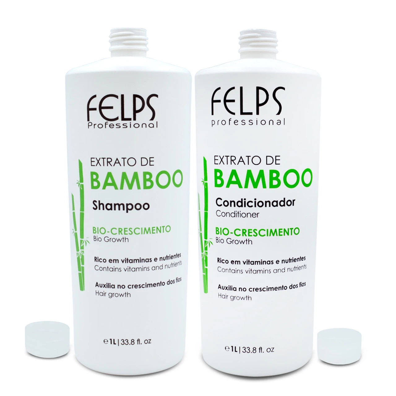 Kit Felps Shampoo Conditioner Mask Bamboo Extract Complete Treatment Hair Care 3x1L/3x33.8fl.oz - Image 6