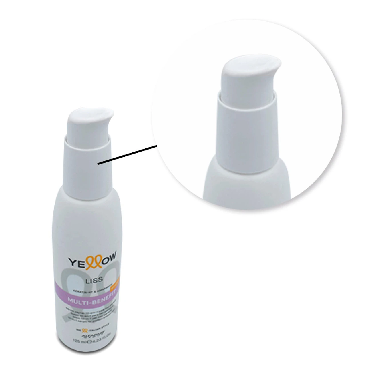 Alfaparf Yellow Liss Leave-in Finisher Serum Multi Benefits 10in1 125ml/4.23 Fl.oz - Image 5