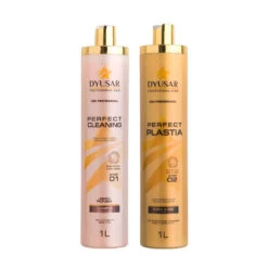 Kit Dyusar Progressive Perfect Cleasing Plastia Professional Use Hair Care 2x1L/2x33.8fl.oz