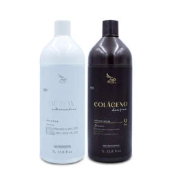 Zap Anti-residue Shampoo And Collagen Hair Mask 2x1L/33.8 Fl.oz