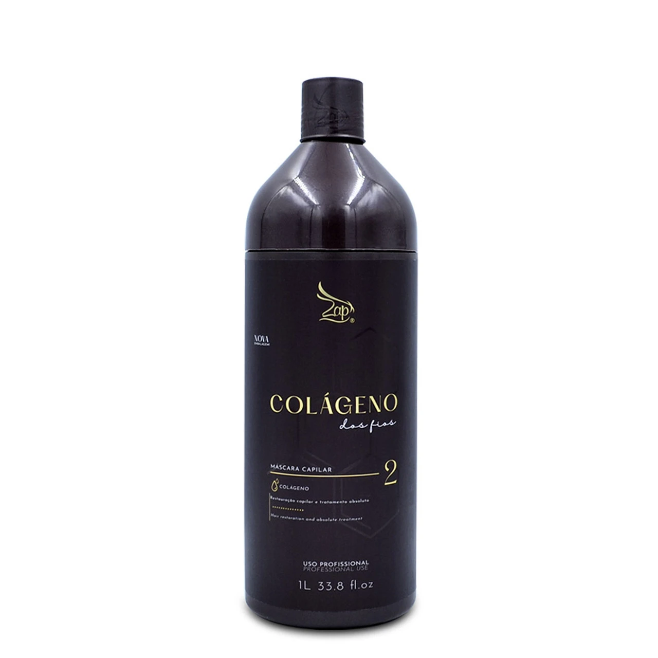 Zap Anti-residue Shampoo And Collagen Hair Mask 2x1L/33.8 Fl.oz - Image 2