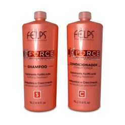 Kit Felps X-force Biotin Treatment Shampoo And Conditioner Fortifying Treatment 2x1L/2x33.8 Fl.oz