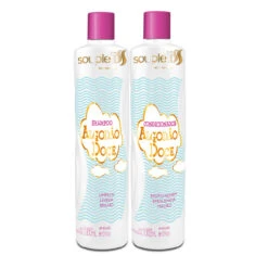 Kit Soupleliss Shampoo Conditioner Algodão Doce Cotton Candy Hydration Hair Care 2x300ml/2x10.14fl.oz