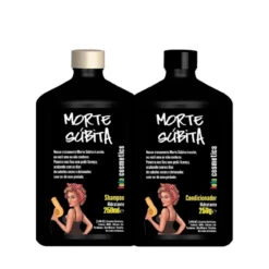 Kit Lola Shampoo Conditioner Morte Súbita Cleasing Hydration Hair Care 2x250ml/2x8.45fl.oz
