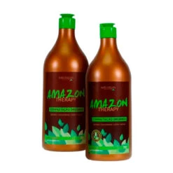 Kit Natuvegan Progressive Amazon Therapy Organic Compaction Smooth Hair 2x1L/2x33.8fl.oz