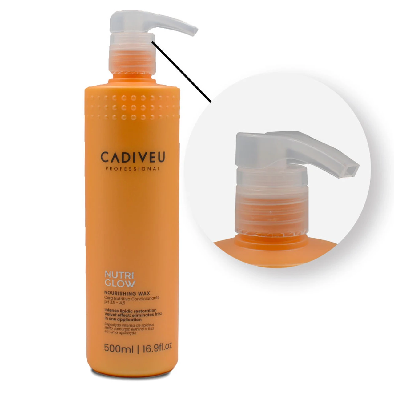 Cadiveu Kit Nutri Glow + Nourishing Wax And Fluid Leave-In - Image 4