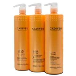 Cadiveu Kit Nutri Glow Home Care Nutritious Recharge