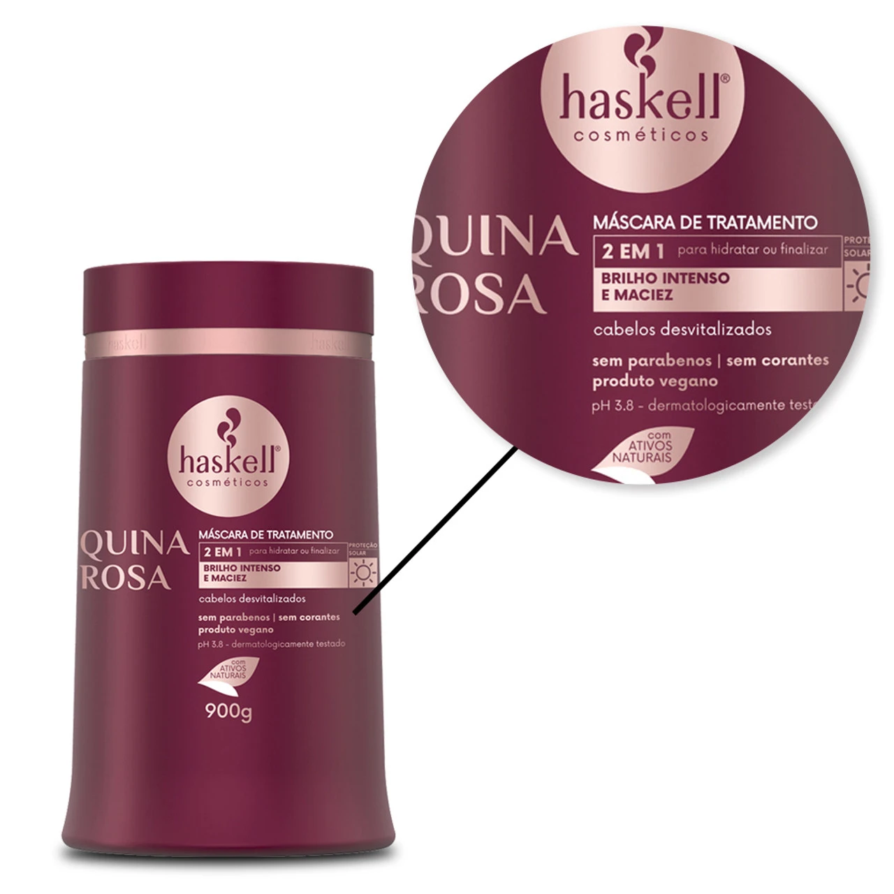 Haskell Pink Quina Rosa Moisturizing Mask 900g/31.74 Oz - Image 2