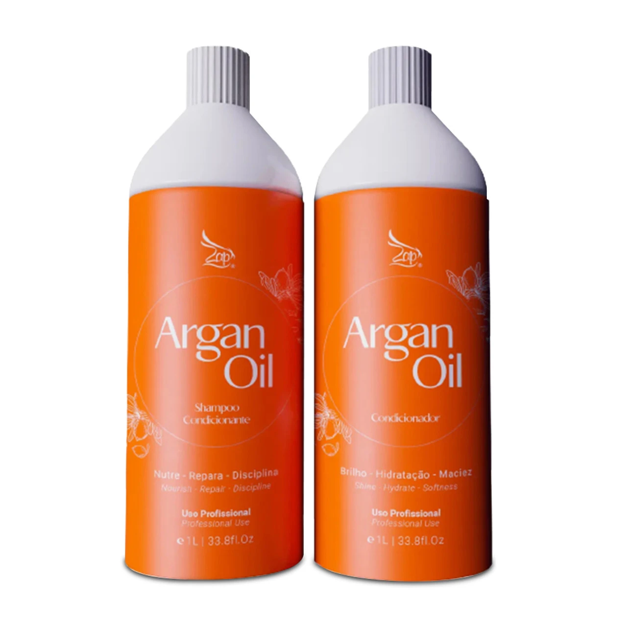 Zap Home Care Argan Oil Kit 2x1000ml/2x33.81 Fl.oz