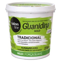 Salon Line Guanadina Traditional Mild Straightening 215g/7.58 Oz