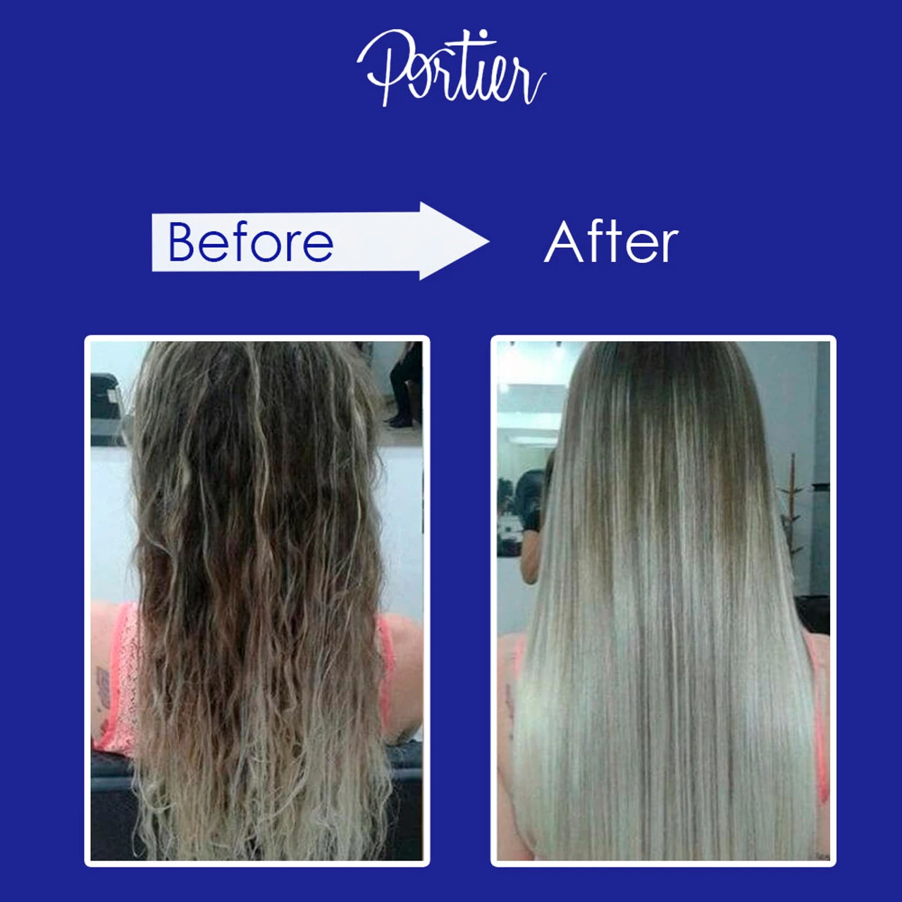 Portier Máscara Matizadora Matize Mask For Blond Hair Violet Neutralizes The Yellow Effects 250g/8.8 Oz - Image 6