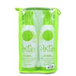 Kit Portier Progressive CocoLiiss Hair Realignment Moisturizing With Coconut Water 2x1L/2x33.8fl.oz
