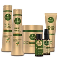 Kit Haskell Murumuru Moisturizing Butter Complete Hydration Nutrition For Dry Hair