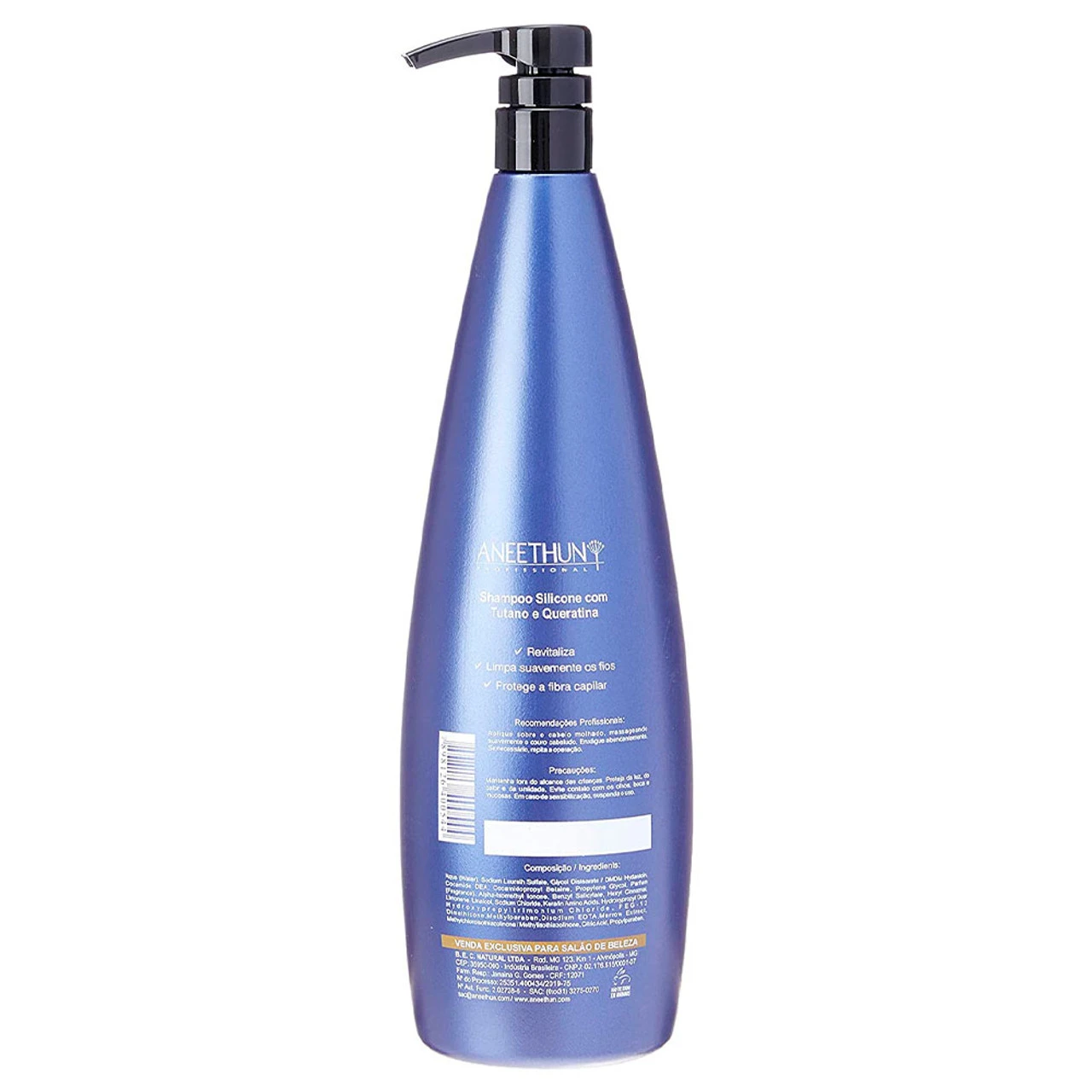 Aneethun Silicone Shampoo Line A With Tutan And Keratin 1L / 33.8 Fl.oz - Image 2
