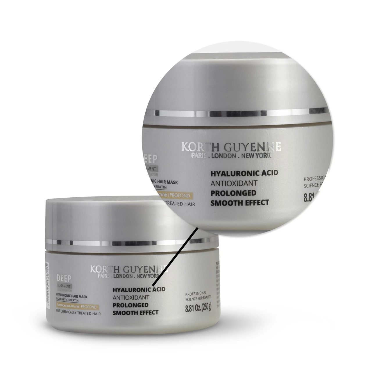 Kit Korth Guyenne Deep Alignment Shampoo Conditioner Mask Maintenance Hair Treatment 3 Products - Image 6