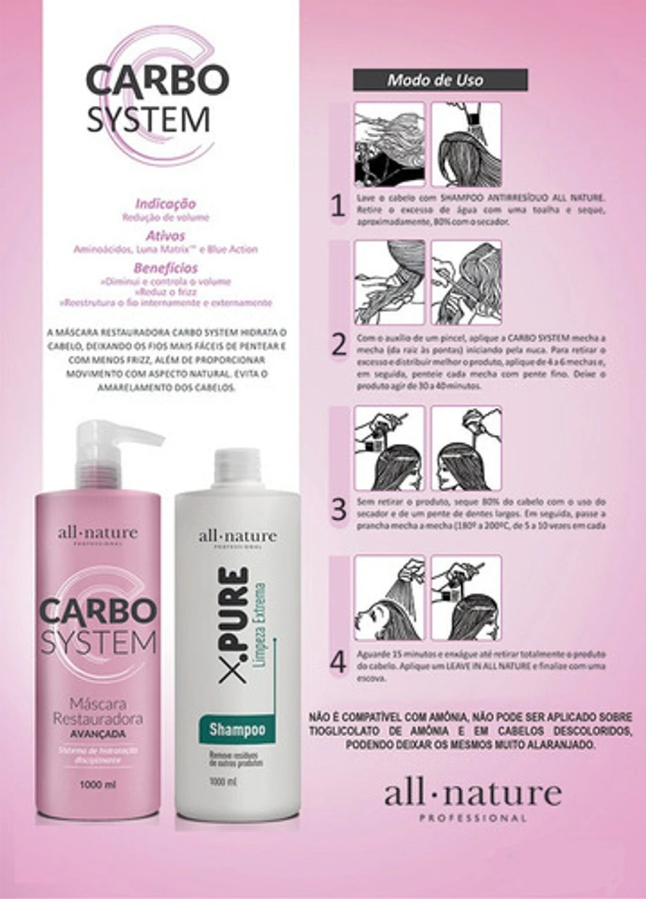 Carbo System All Nature Cabocysteine Progressive 1000ml/33.81 Fl.oz - Image 2