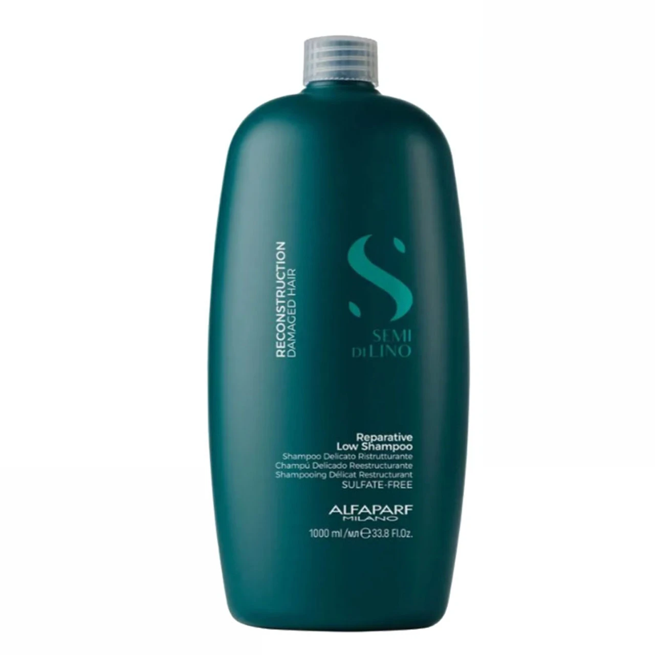 Alfaparf Shampoo Semi Di Lino Reconstruction Damaged Hair Reparative Low Deep Cleasing 1L/33.8fl.oz