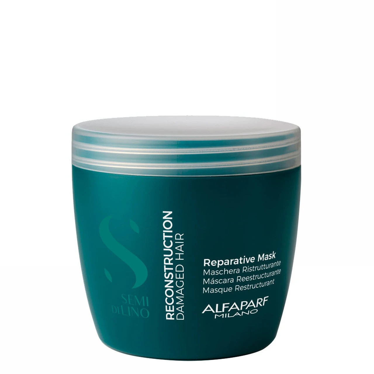 Kit Alfaparf Shampoo Mask FluĂdo Semi Di Lino Reconstruction Damaged Hair Reparative Complete Hydration - Image 3