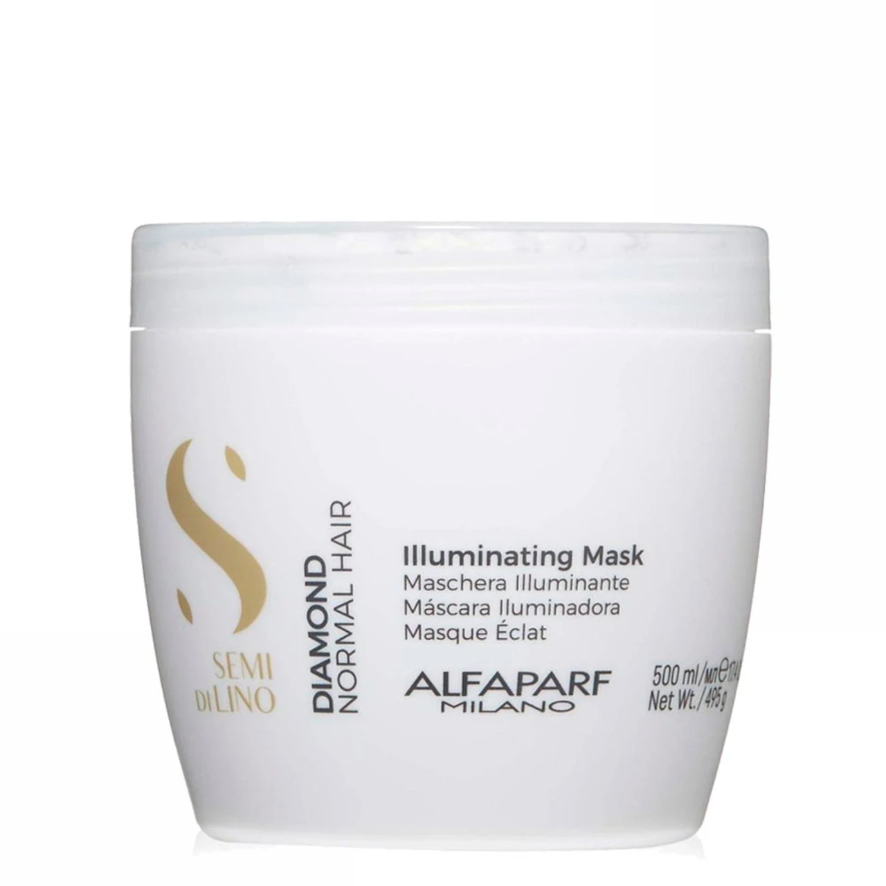 Alfaparf Mask Semi Di Lino Diamond Normal Hair Illuminating Hair Care 500ml/16.9fl.oz
