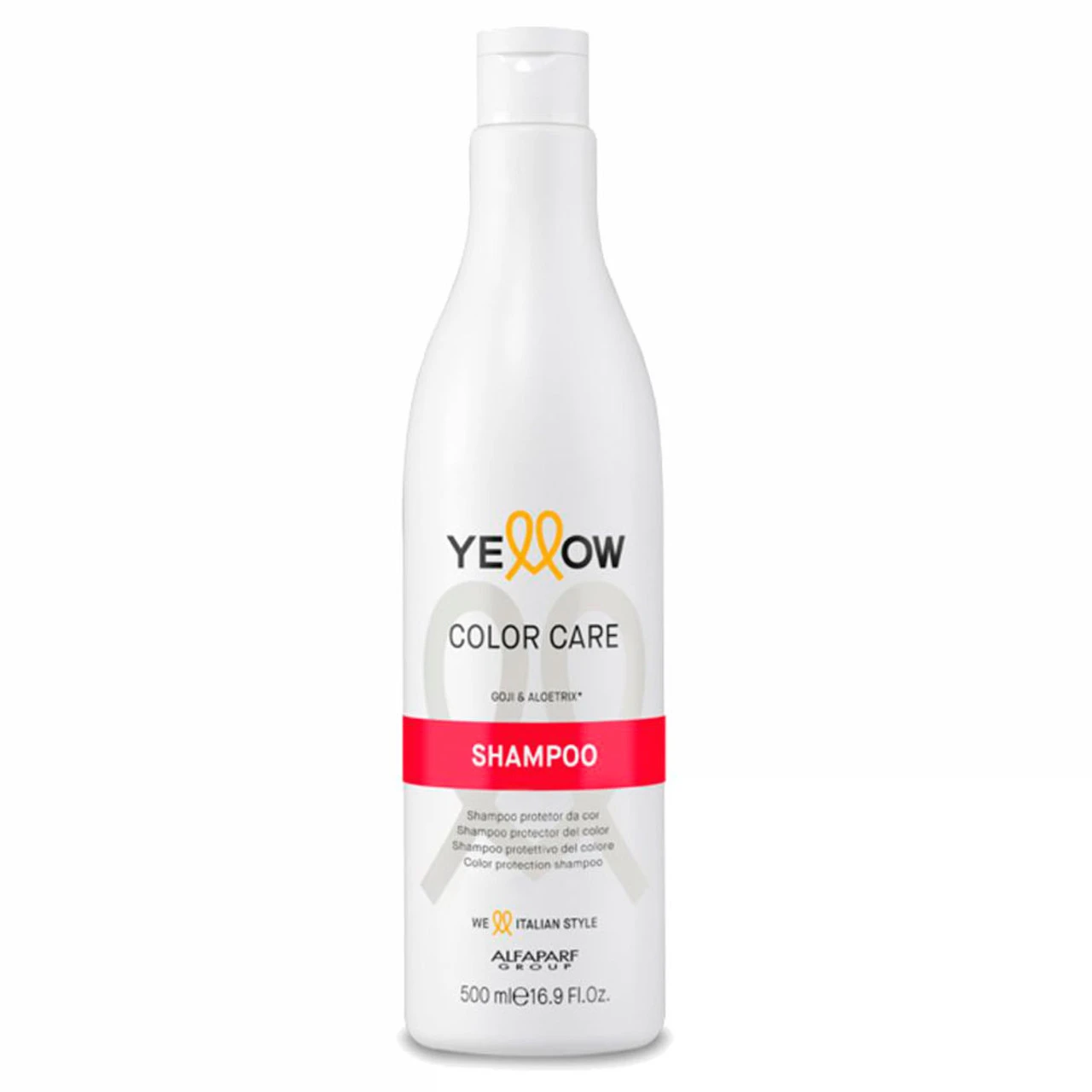 Alfaparf Shampoo Yellow Color Care Protetor Cor Goji E Aloetrix Cleasing Hair Care 500ml/16.9fl.oz