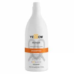 Alfaparf Shampoo Yellow Repair With Almond Proteins & Cacao Deep Cleasing Hair Care 1.5L/50.7fl.oz