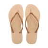Havaianas Flip Flop Gold Size 37-38 320g/11.28 Oz
