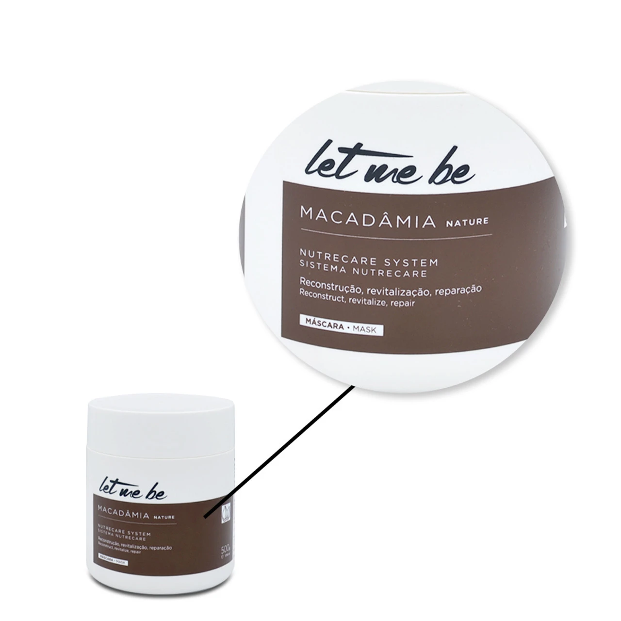 Let Me Be Mask Macadamia Reconstruction Hydration And Repair 500g/17.6 Oz - Image 4