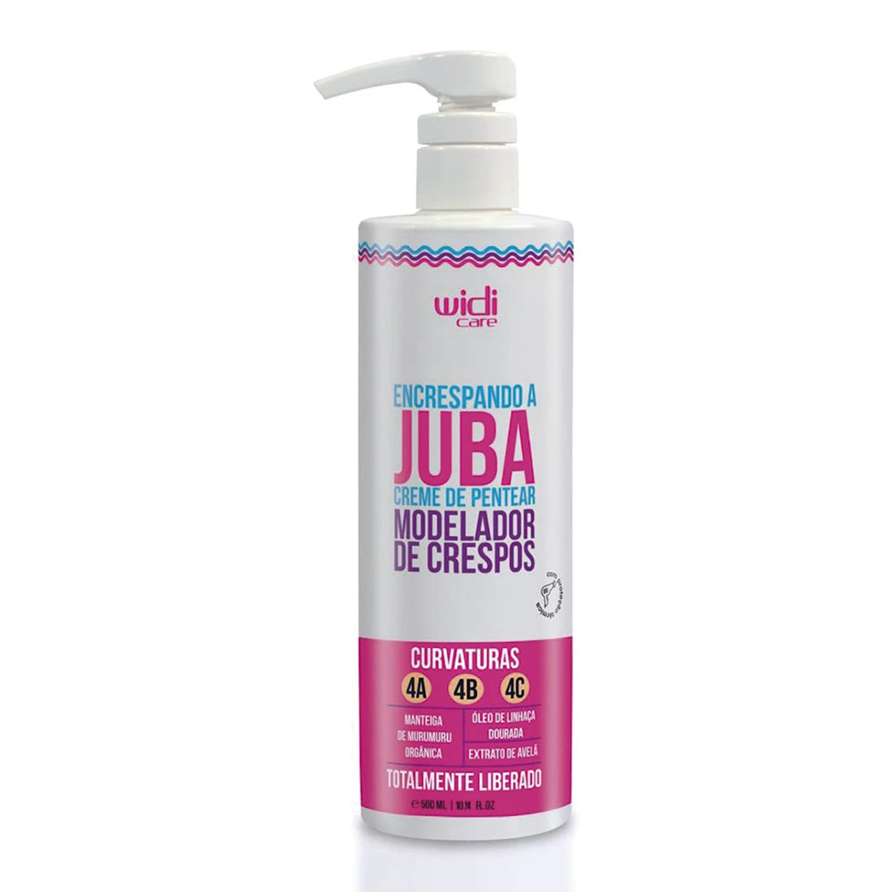 Widi Care "Encrespando A Juba" Curl Styling Combing Cream 500ml/16.9 Fl.oz