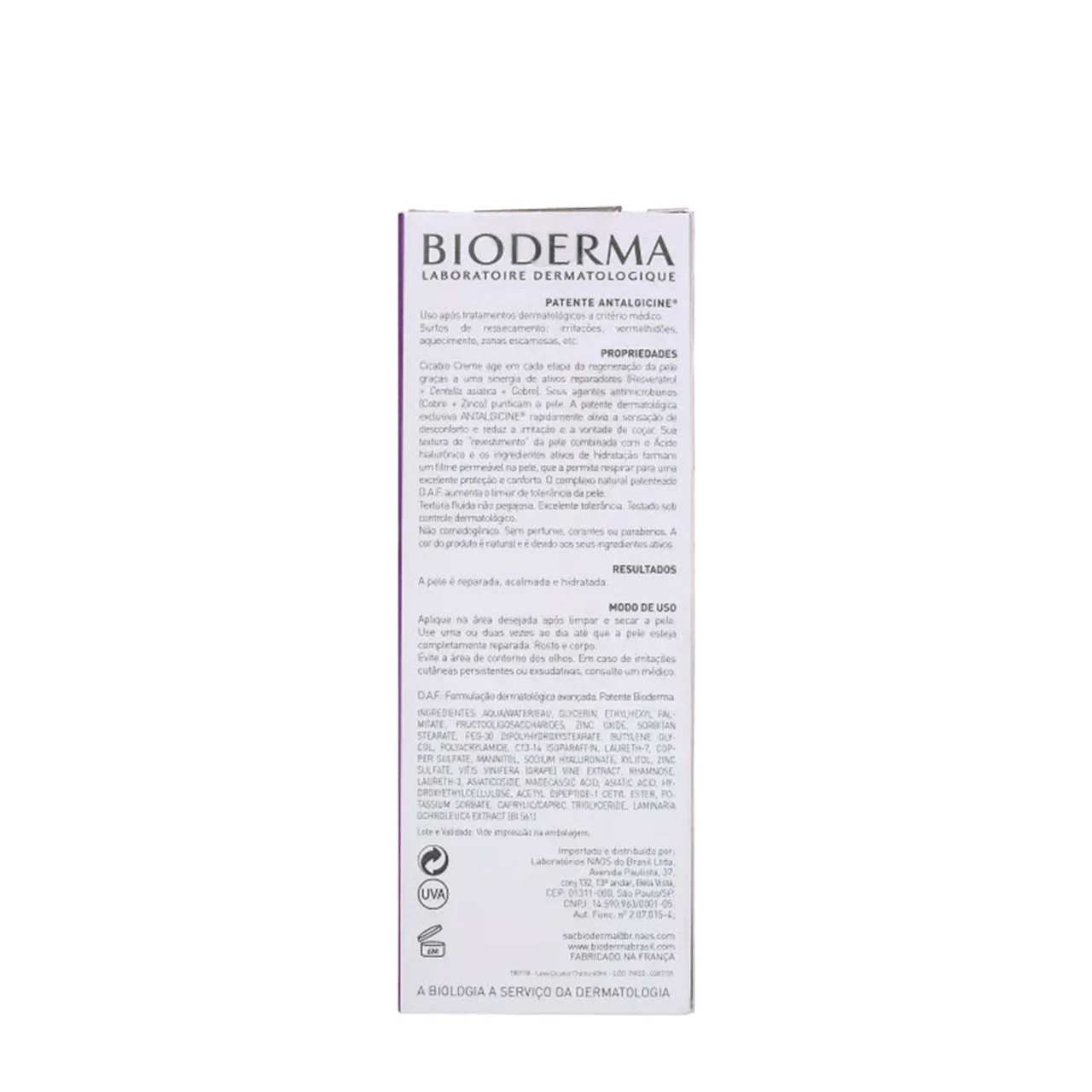 Bioderma Multireparative Soothing And Healing Cream Cicabio 40ml / 1.33 Fl. Oz - Image 3