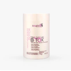 Soupleliss B-tox Mask Gold Liss Capillary Restructuring Mask With Btox Effect Hair Care 1kg/35.27 Oz