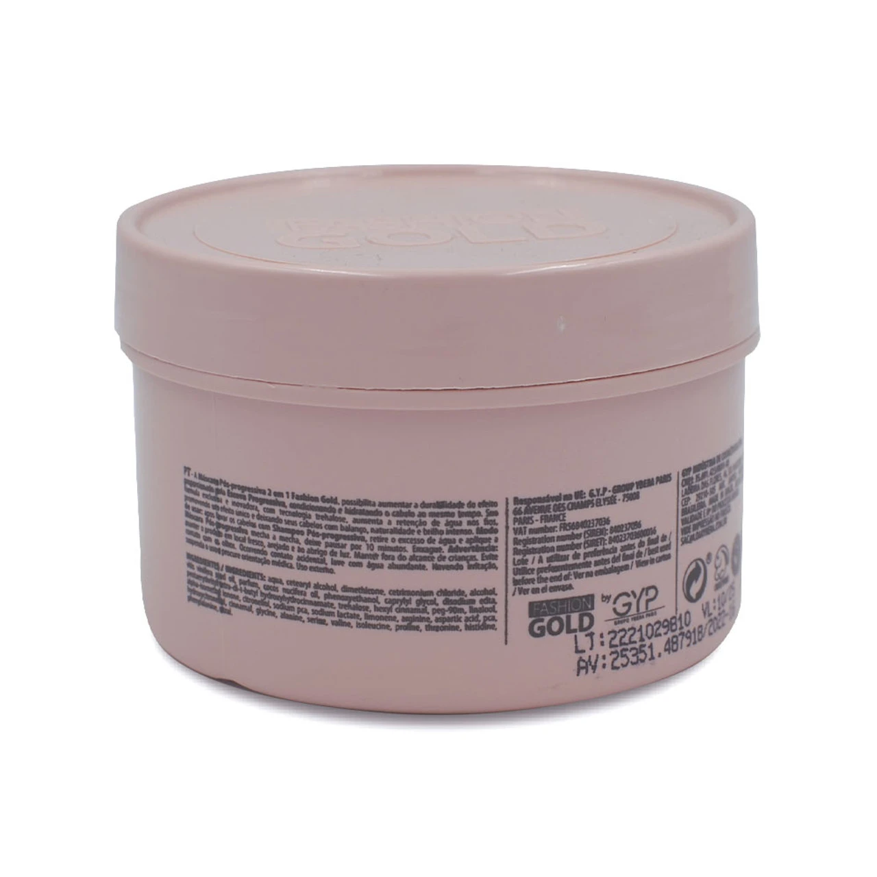 Fashion Gold 2 In 1 Post Progressive Treatment Mask And Conditioner 250g/8.8 Oz - Image 2