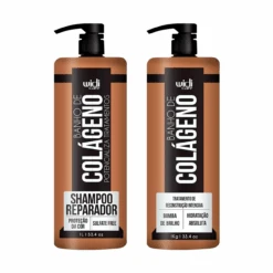 Widi Care Kit Collagen Bath Repair Shampoo + Mask Intensive Treatment