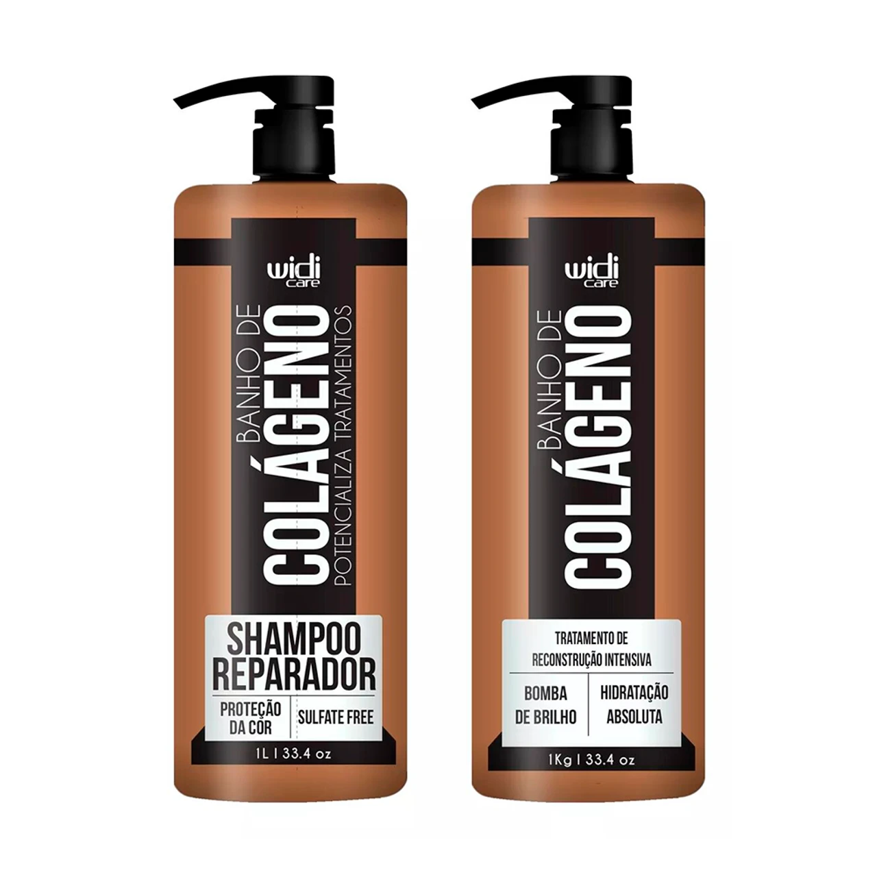 Widi Care Kit Collagen Bath Repair Shampoo + Mask Intensive Treatment