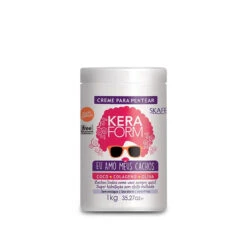 Skafe Keraform I Love My Curls Coconut Collagen Olive Combing Cream 1kg/35.27 Oz