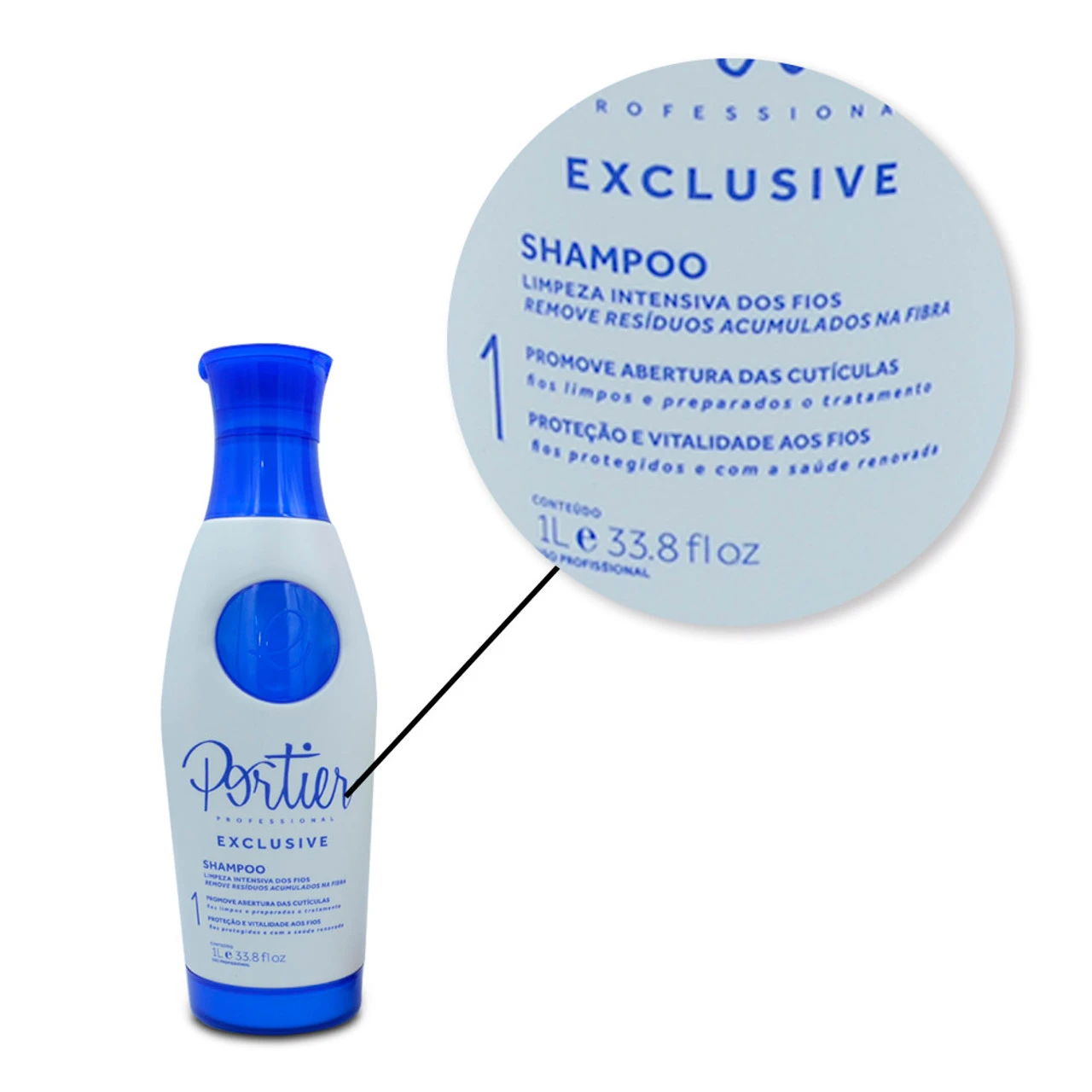 Kit Portier Exclusive Progressive Controla Volume Reduz Frizz 2x1L/2x33.8fl.oz - Image 6