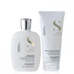 Alfaparf Milano Semi Di LINO Diamond Normal Hair Illuminating Shampoo And Conditioner Home Care