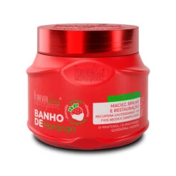Forever Liss Strawberry Bath Mask Ultra Concentrated Máscara Banho De Morango 250g/8.45 Oz