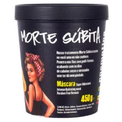 Lola Mask Morte Súbita Super Hydrating Treatment Paraben Free Hair Care 450g/15.87 Oz