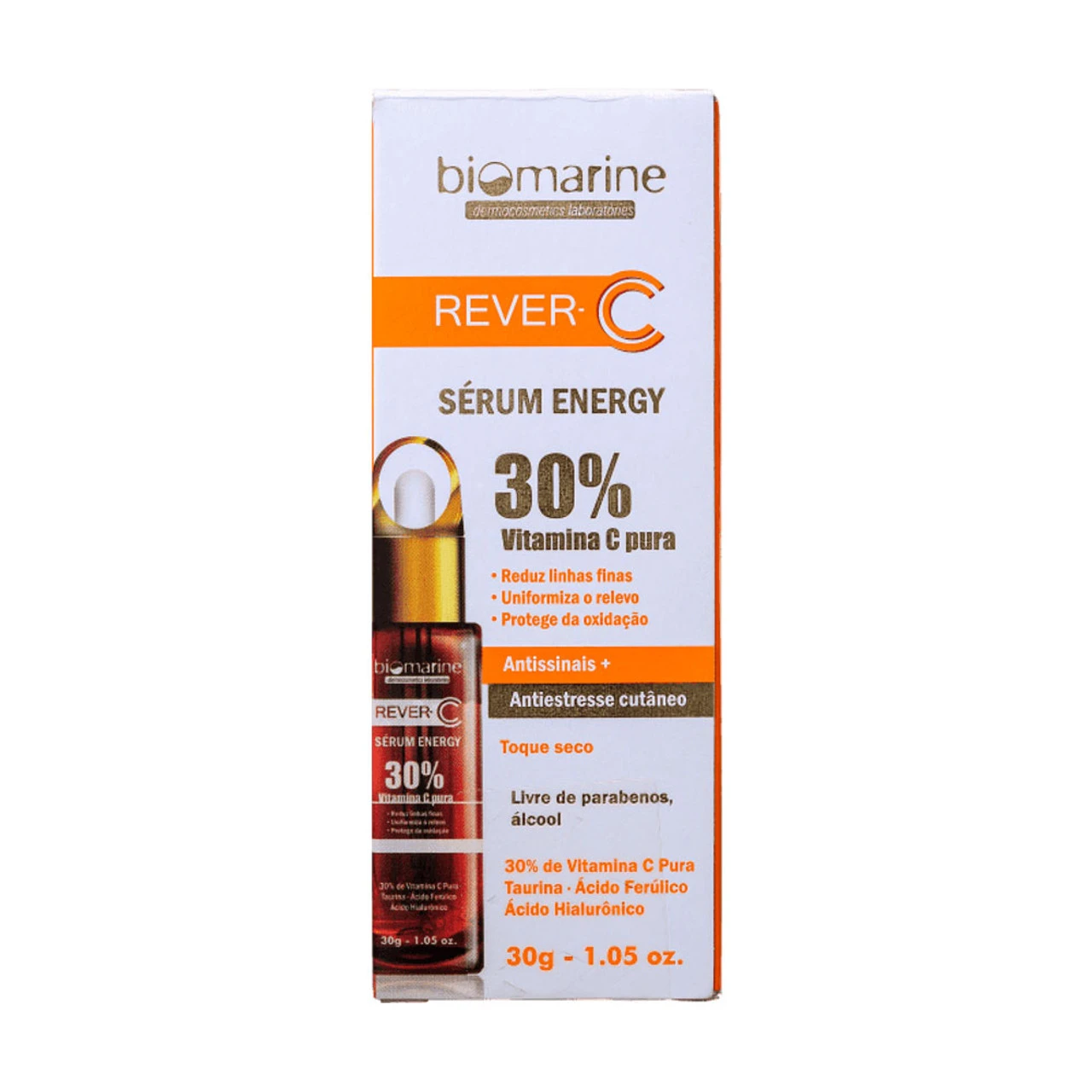 Biomarine Vitamin C Serum - Fine Line Reducer Anti-Aging Agent 30g / 1.05 Oz - Image 3